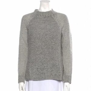 Vince Wool Silk Cashmere Blend Cowl Neck Sweater